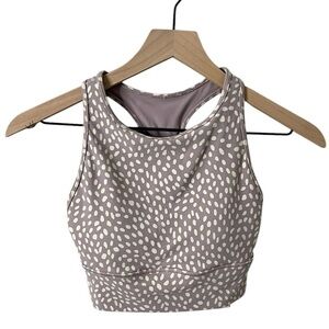 NWT CALIA by Carrie Underwood Made To Play Essential Sports‎ Bra Purple Cream XS